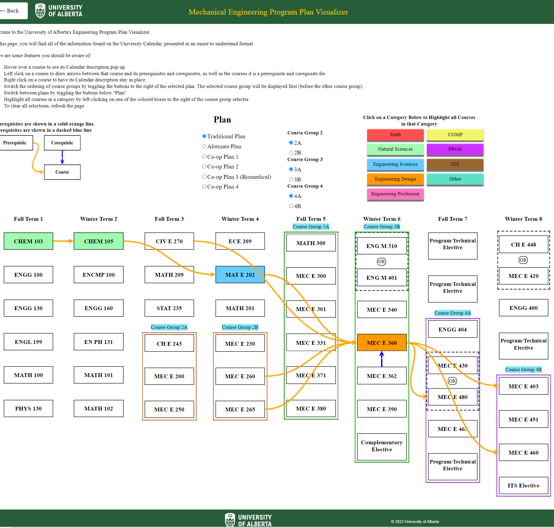 University of Alberta Program Visualizer